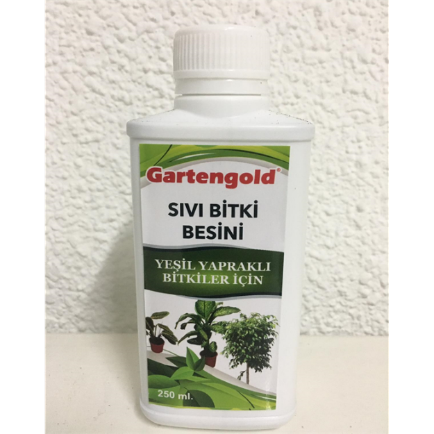 Yeşil Yapraklı Bitkiler İçin Sıvı Bitki Besini 250 Ml resmi