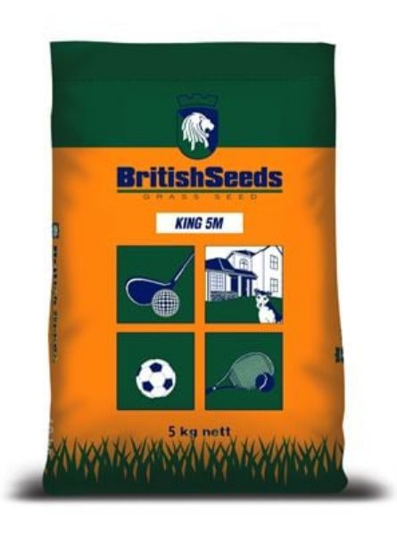 King 5M (5'li Karışım Çim Tohumu) resmi