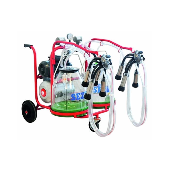 Pls-2  Çift Pulsatörlü,Çift Sağım Başlığı,30 Lt.