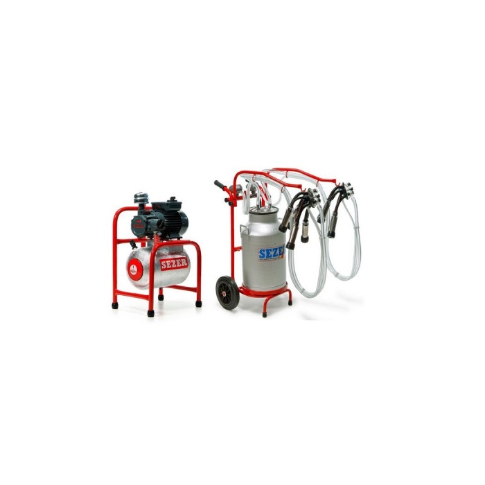 Sspls-2/1 Çift Pulsatörlü,Çift Sağım Başlığı,40 Lt.Tek