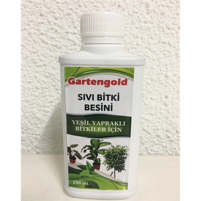 Yeşil Yapraklı Bitkiler İçin Sıvı Bitki Besini 250 Ml