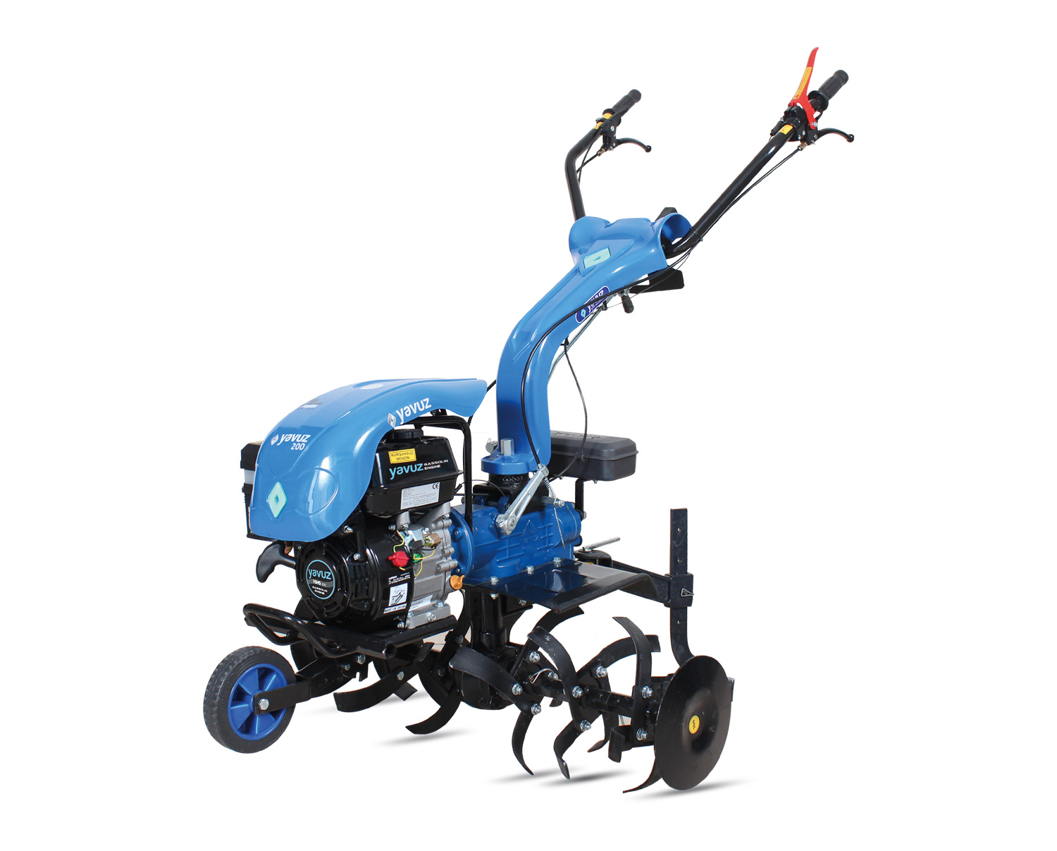 YAVUZ BENZİN MOTORLU  7 HP 2+1 ÇAPA MAKİNASI