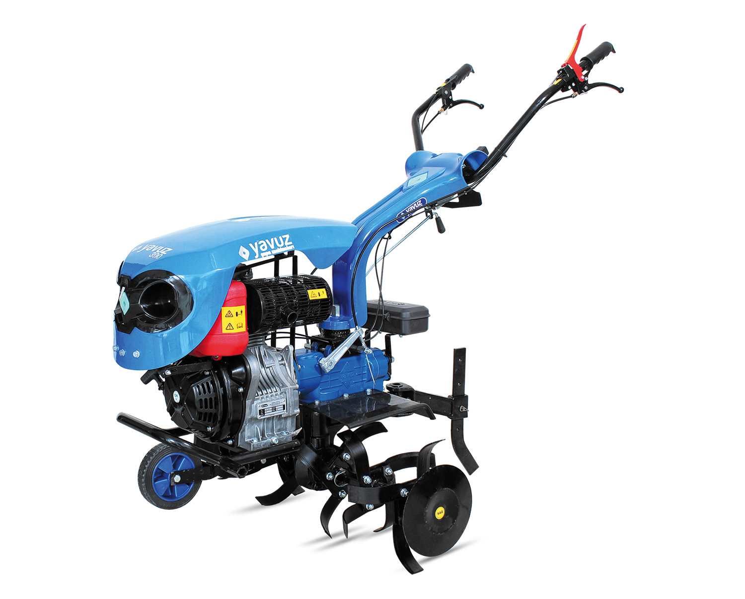 YAVUZ DİZEL7 HP İPLİ 3+1 ÇAPA MAKİNASI