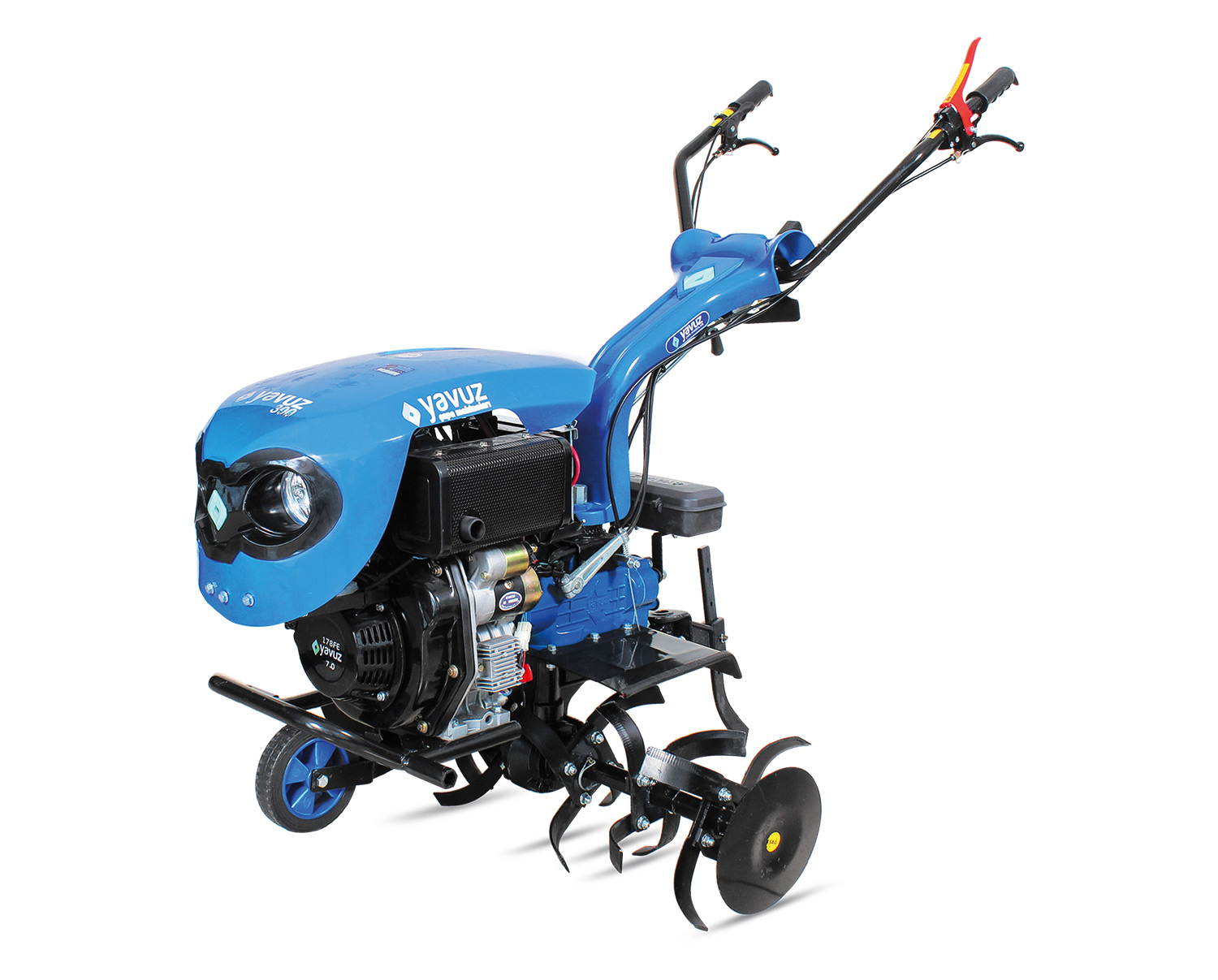 YAVUZ  DİZEL 7 HP MARŞLI ÇAPA MAKİNASI