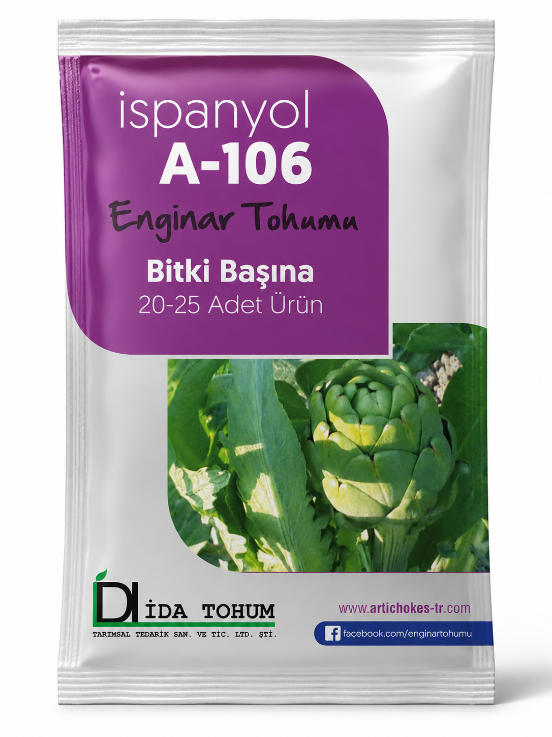 İspanyol A-106 F1 Enginar Tohumu