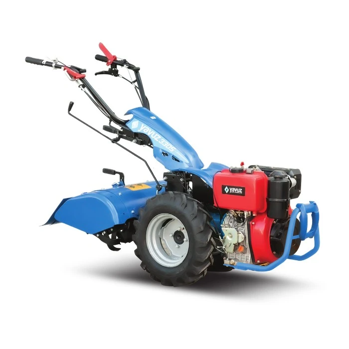 YAVUZ 10 HP MARŞLI ARKADAN ÇAPA FREZELİ ÇAYIR BİÇME MAKİNASI